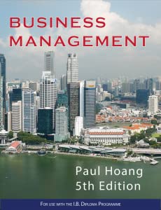 Business Management 5th Edition Paul Hoang IBID Press