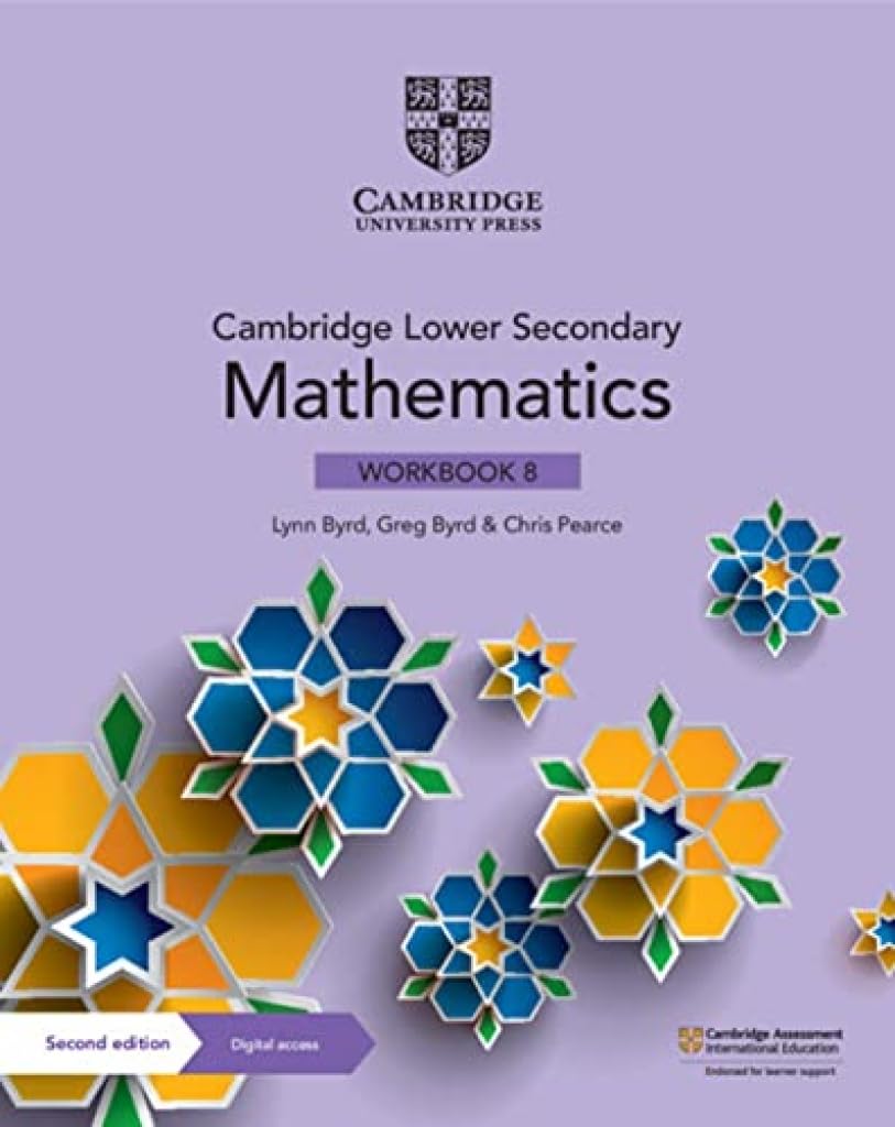 Cambridge Lower Secondary Mathematics Workbook 8 2nd Edition Cambridge University Press