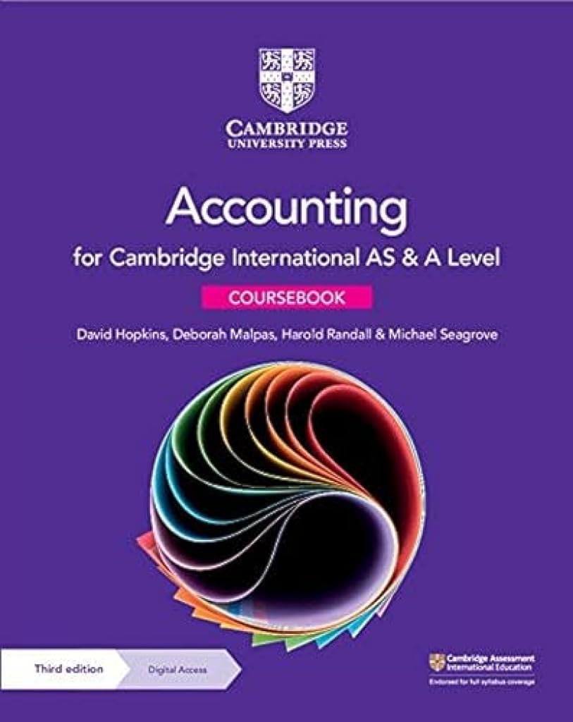 Cambridge International AS and A Level Accounting Coursebook
