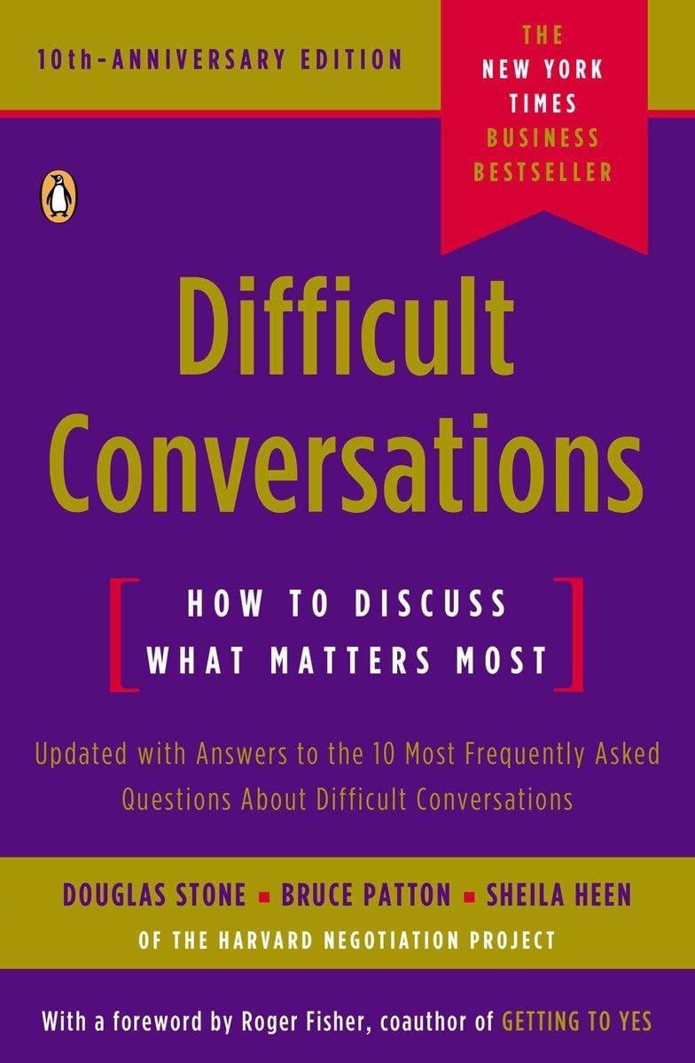 Difficult Conversations How to Discuss What Matters Most by Douglas Stone | Used Book India