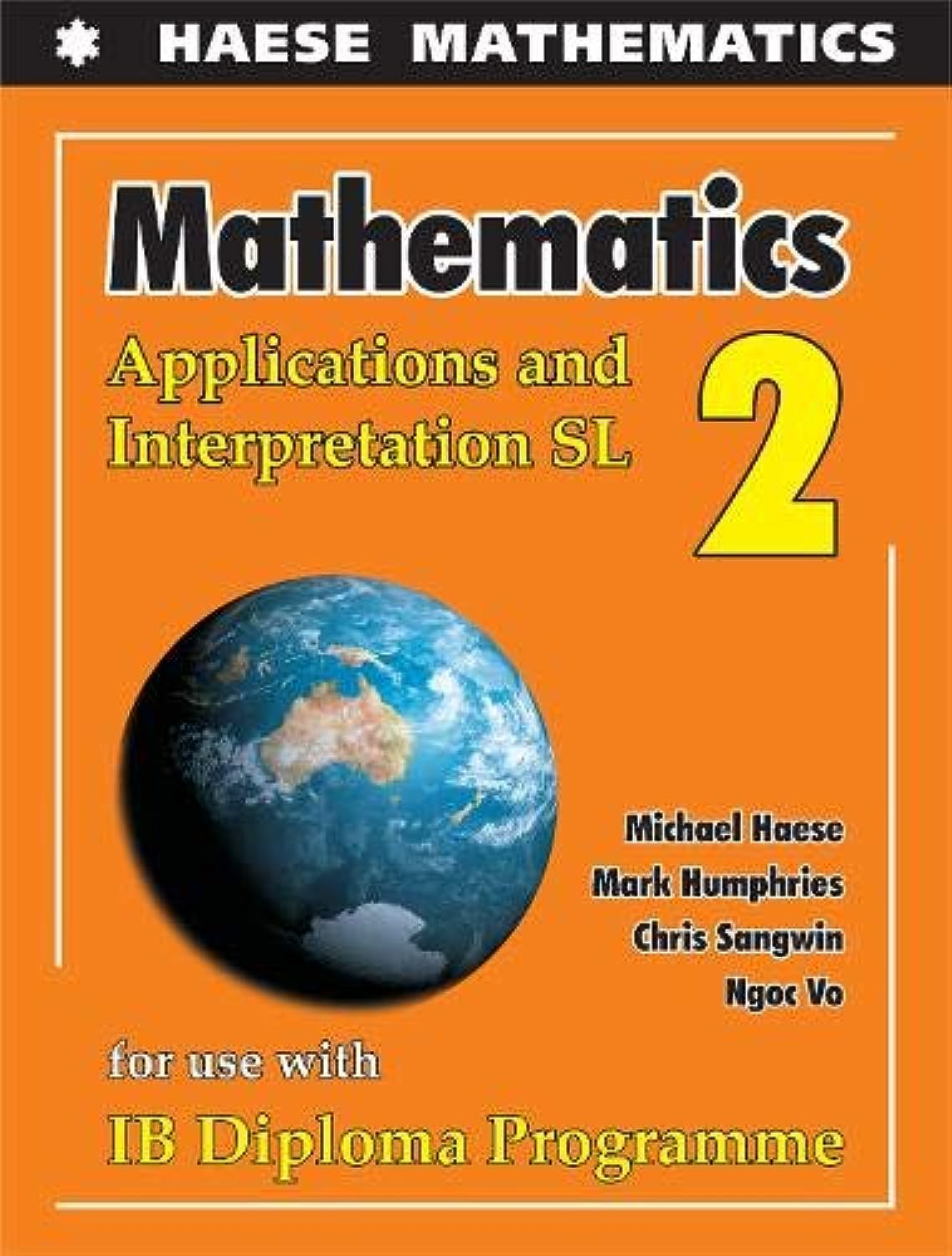 Buy Used Haese Mathematics Applications and Interpretation SL 2 | IB Diploma India