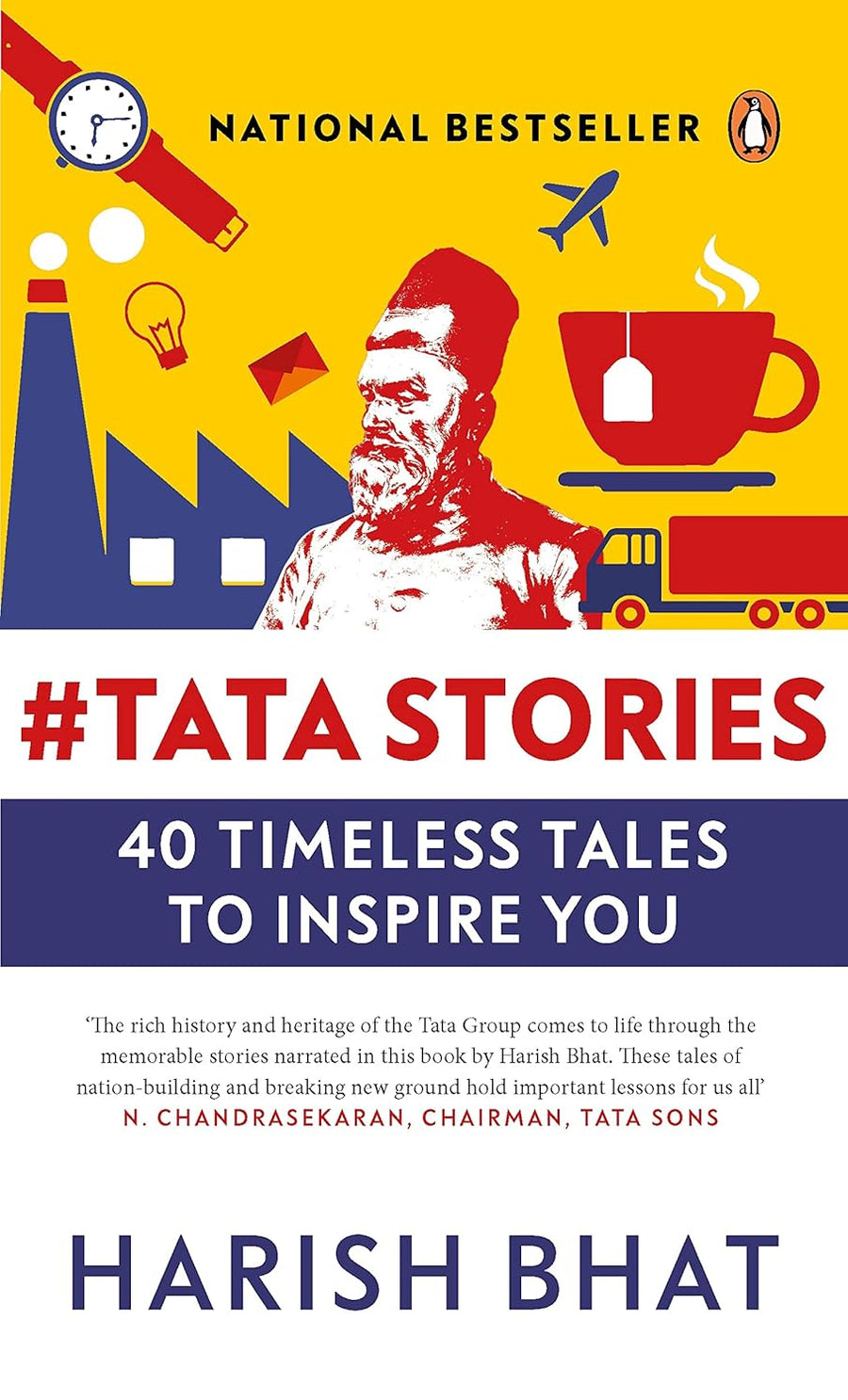 Tatastories 40 Timeless Tales to Inspire You by Harish Bhat - cover