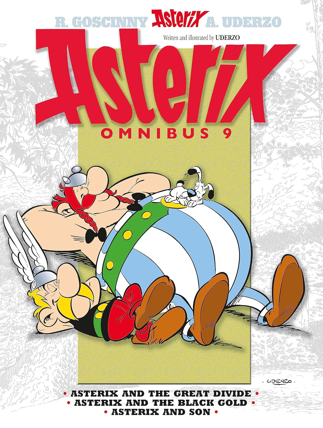 Asterix Omnibus 9 Great Divide Black Gold Asterix and Son Goscinny Uderzo Orion