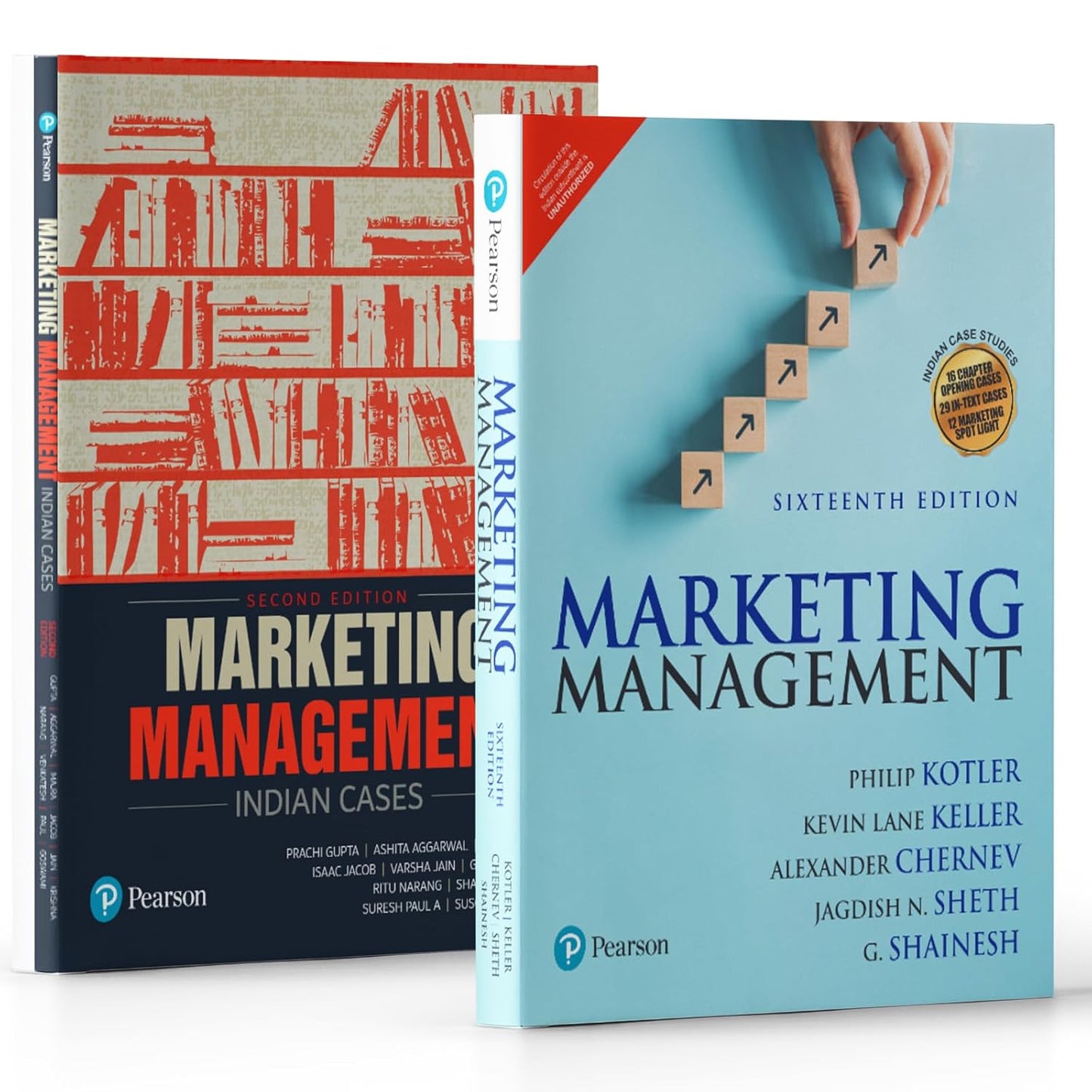 Marketing Management Combo | Indian Case Studies Included (2nd Edition) | Sixteenth Edition|