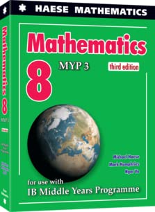 Mathematics for the International Student 8 MYP 3 3rd Edition Haese Mathematics