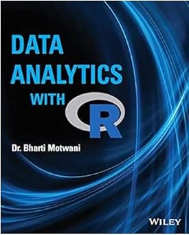 Data Analytics with R Wiley India