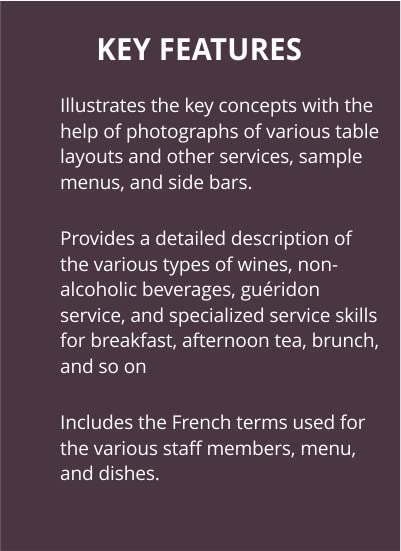 Food and Beverage Service 2nd Edition content preview
