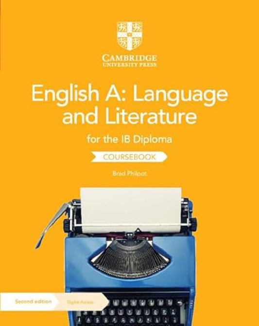 English A Language and Literature for the IB Diploma Coursebook Cambridge University Press