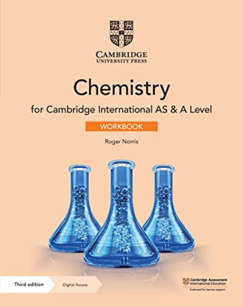 Cambridge International AS A Level Chemistry Workbook Cambridge University Press