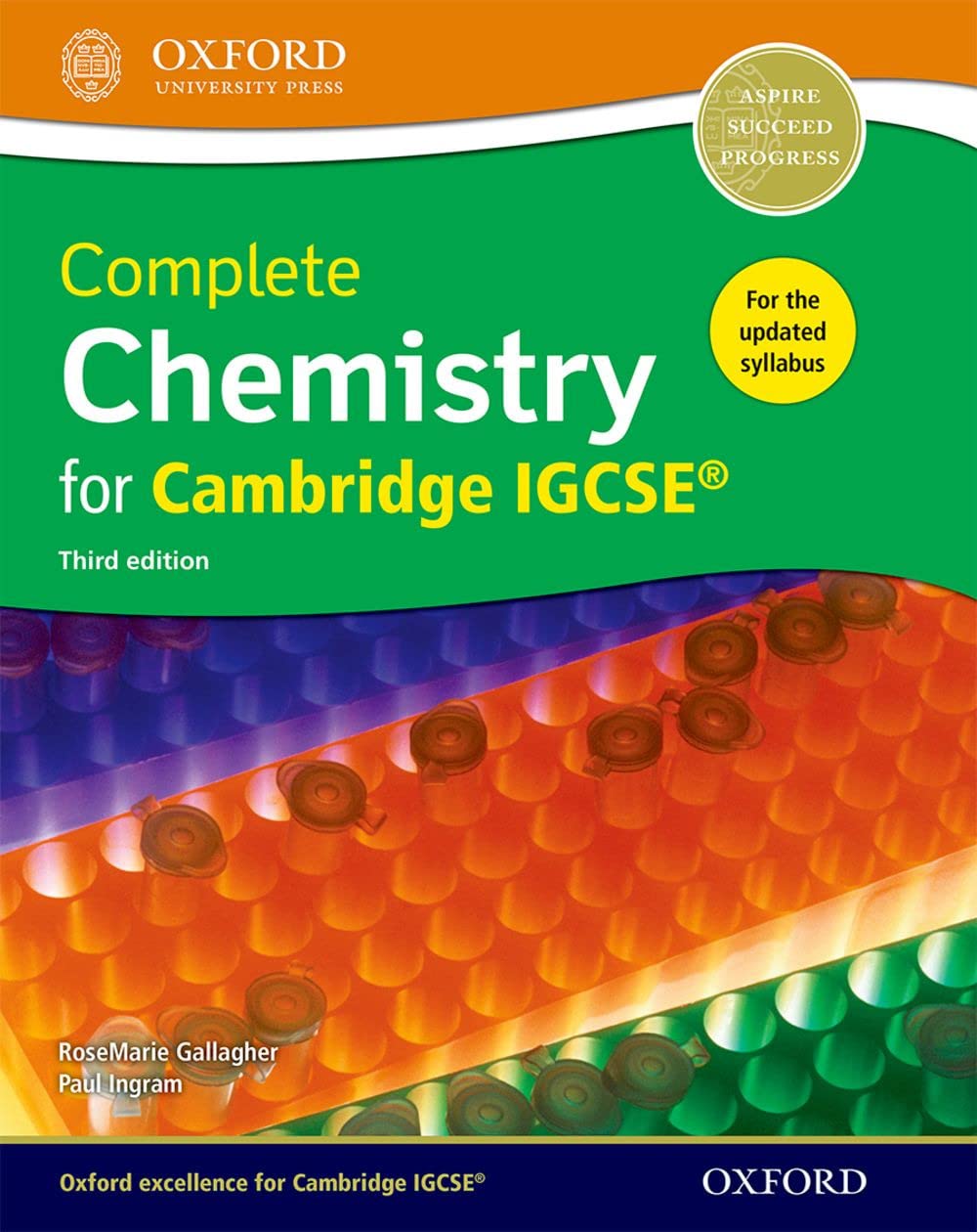 Complete Chemistry for Cambridge IGCSE 3rd Edition RoseMarie Gallagher Oxford University Press