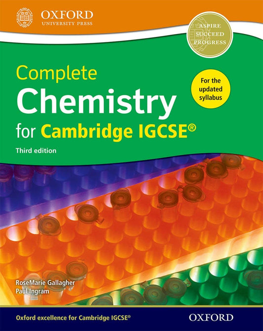 Complete Chemistry for Cambridge IGCSE 3rd Edition RoseMarie Gallagher Oxford University Press