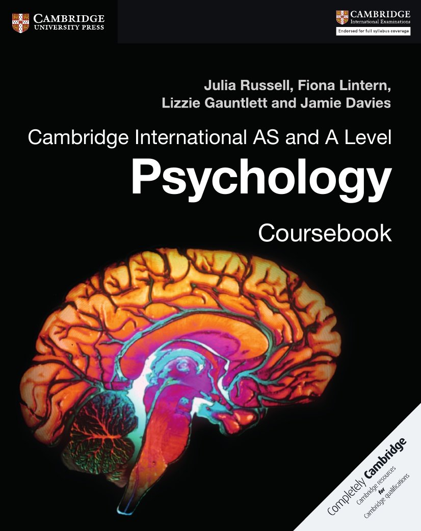 Cambridge International AS A Level Psychology Coursebook Cambridge University Press