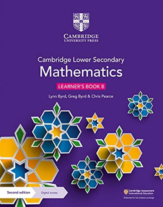 Cambridge Lower Secondary Mathematics Learner's Book 8 2nd Edition Cambridge University Press