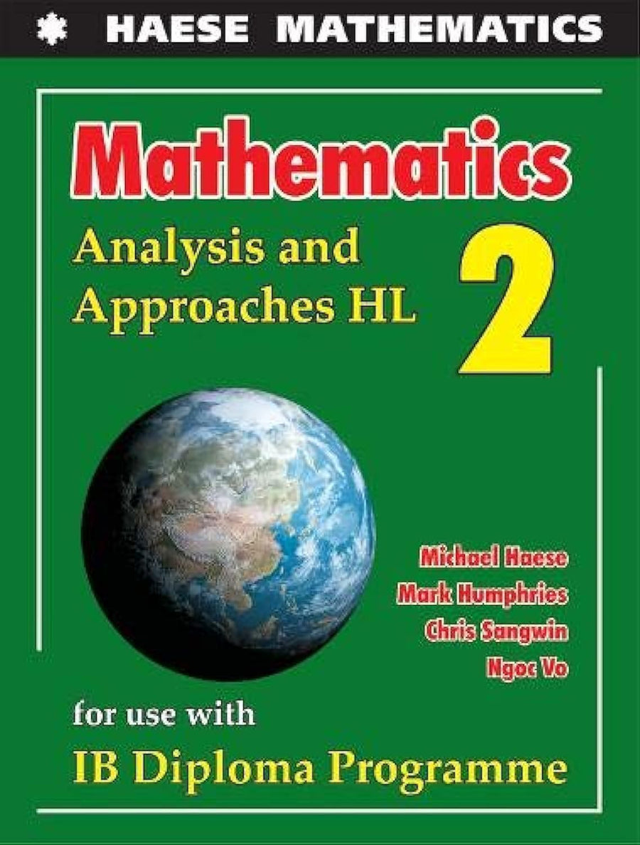 Haese Mathematics Analysis and Approaches HL 2 - cover