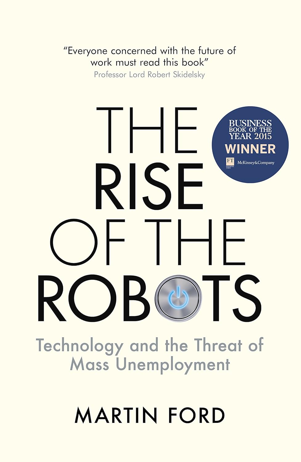 Rise of the Robots by Martin Ford - cover