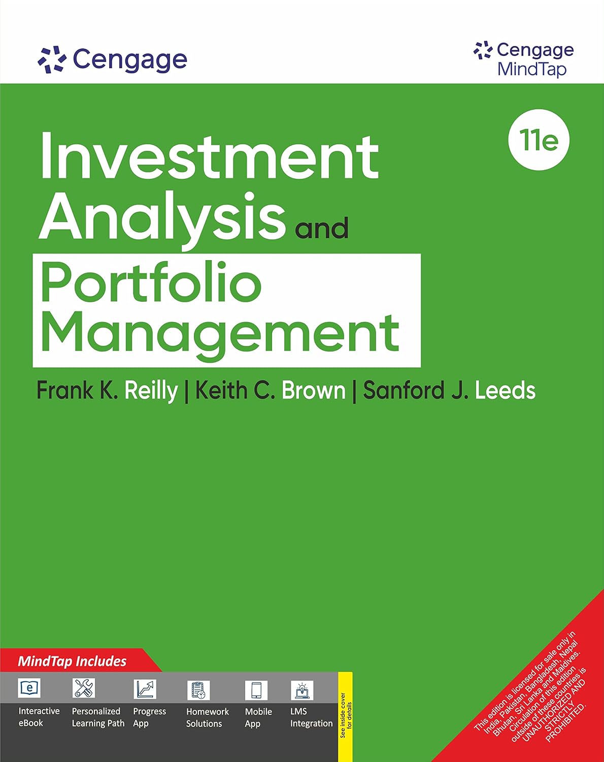Investment Analysis and Portfolio Management 11th Edition Reilly Cengage