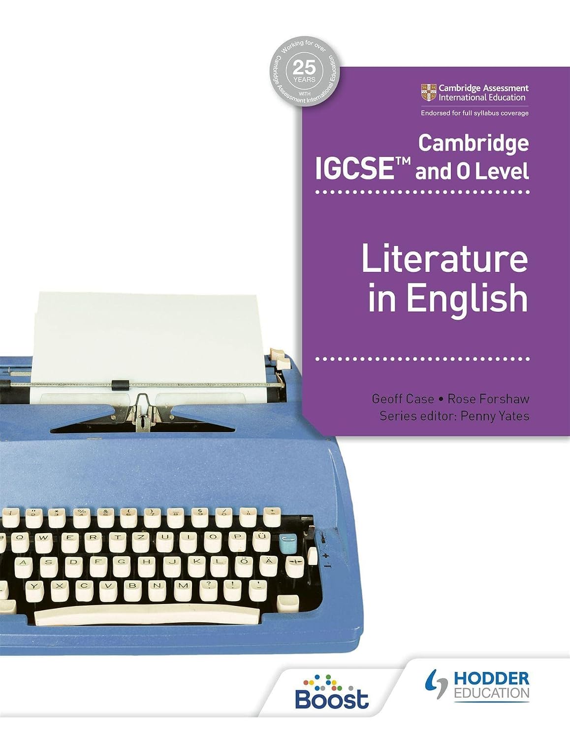 Cambridge IGCSE and O Level Literature in English Student's Book Jane Anson Cambridge University Press