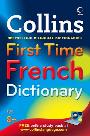 Collins First Time French Dictionary - cover