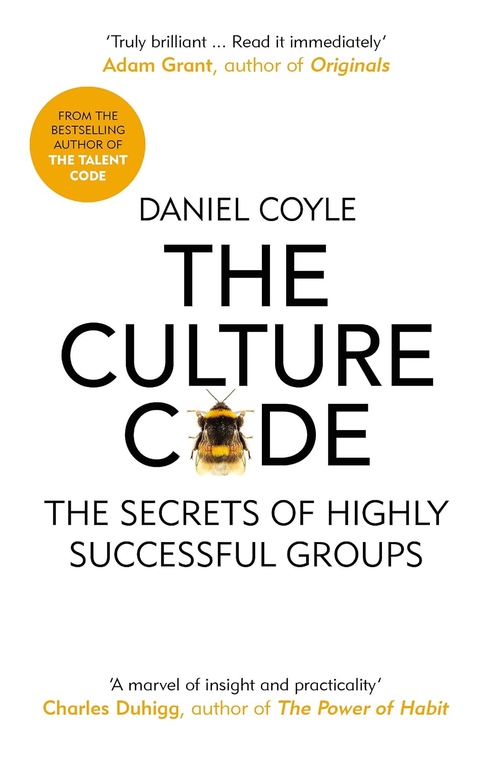 The Culture Code by Daniel Coyle - cover