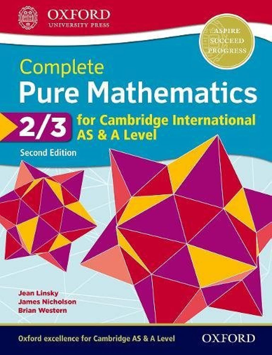 Complete Pure Mathematics 2 and 3 for Cambridge International AS and A Level 2nd Edition - cover