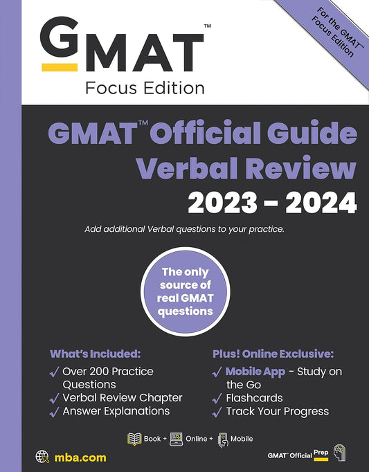 GMAT Official Guide Verbal Review 2023-2024 Wiley