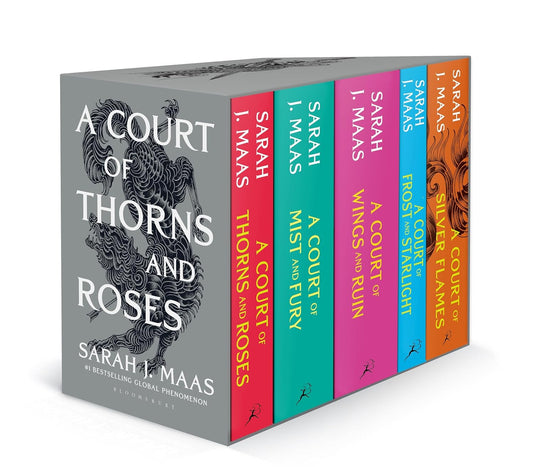 A Court of Thorns and Roses Complete Paperback Box Set 5 Books by Sarah J Maas | Used India