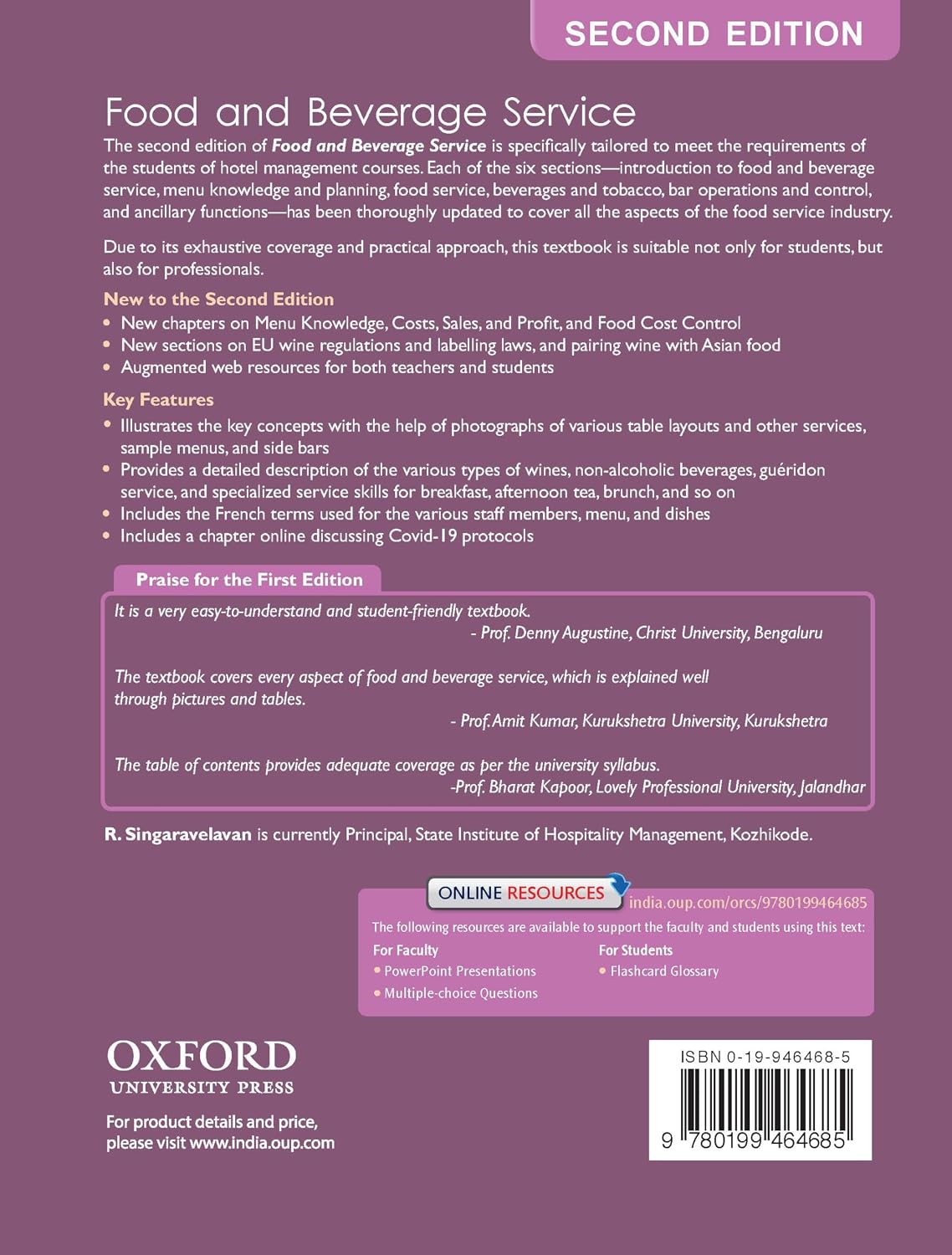 Food and Beverage Service 2nd Edition inside pages
