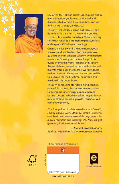 Inspired Daily Wisdom for Holistic Living by Swami Gnanvatsaldas | Used Paperback India