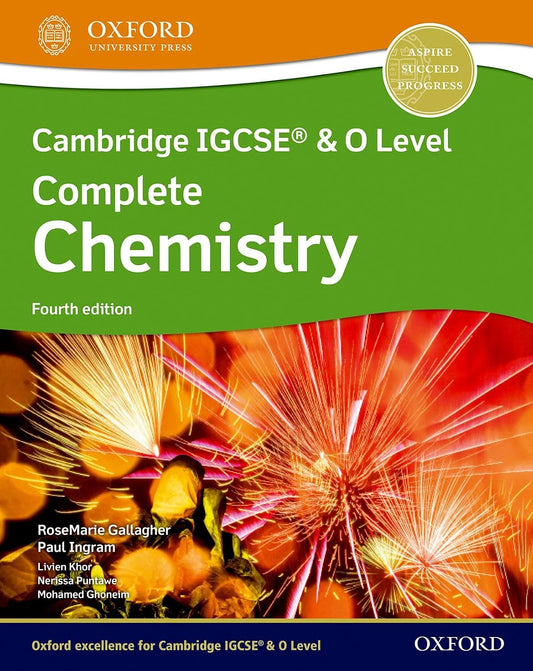 Cambridge IGCSE O Level Complete Chemistry Student Book 4th Edition Oxford University Press