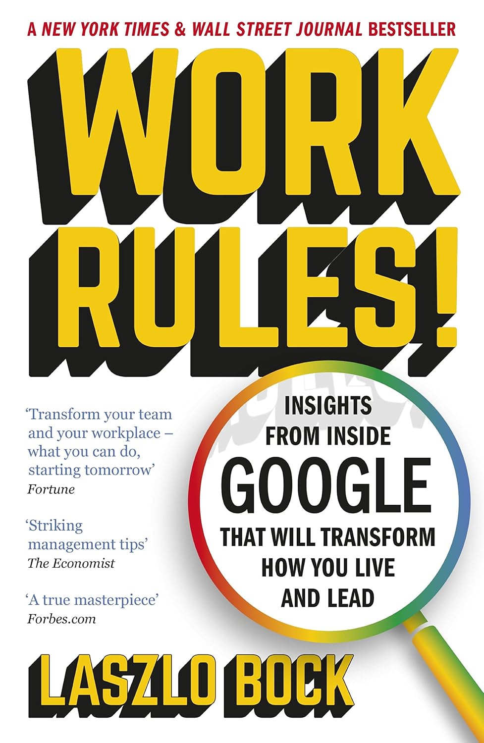 Work Rules by Laszlo Bock
