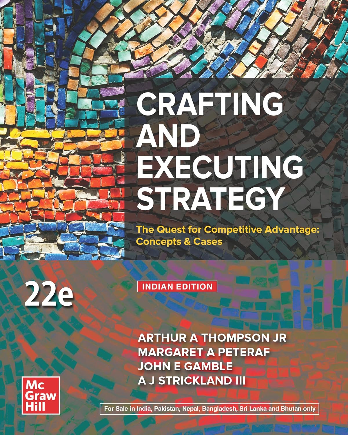 Crafting and Executing Strategy Thompson Peteraf McGraw Hill