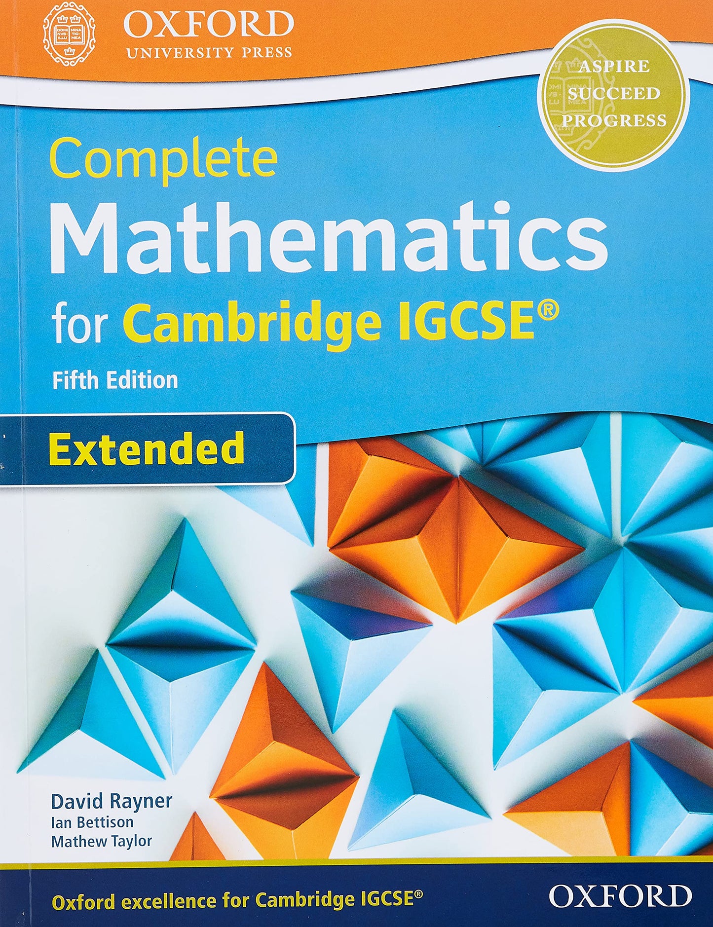 Complete Mathematics for Cambridge IGCSE Extended 5th Edition Oxford University Press