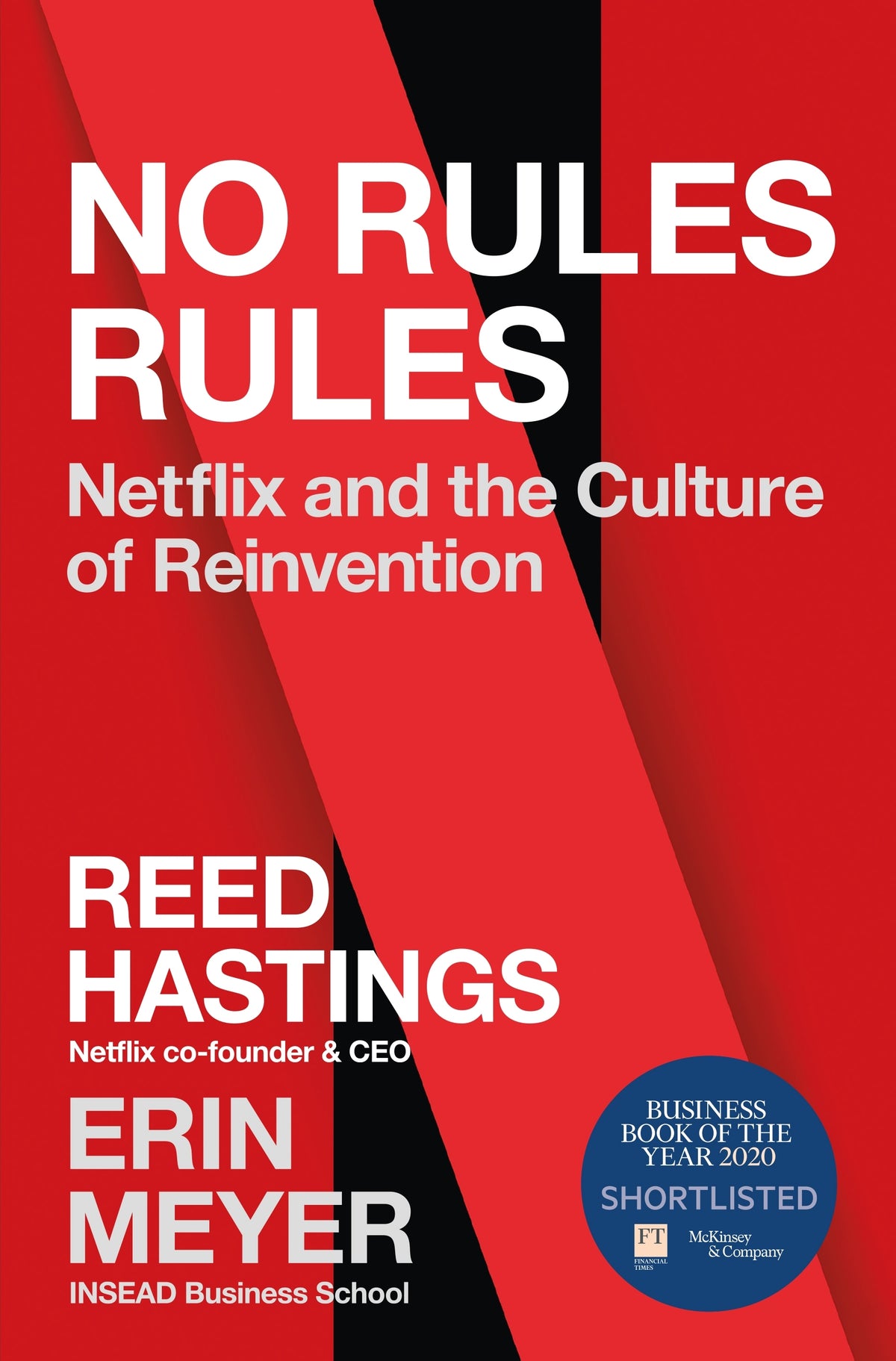 No Rules Rules Netflix and the Culture of Reinvention Reed Hastings Virgin Books