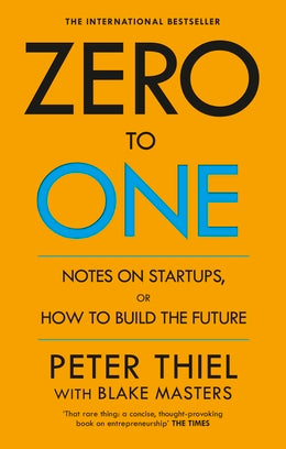 Zero to One Peter Thiel Virgin Books