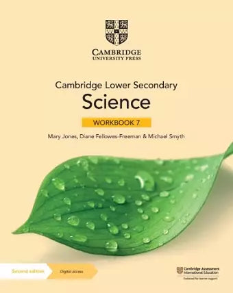 Cambridge Lower Secondary Science Workbook 7 Second Edition Mary Jones Cambridge University Press