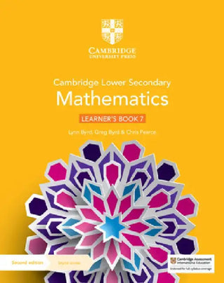 Cambridge Lower Secondary Mathematics Learner's Book 7 2nd Edition Lynn Byrd Cambridge University Press