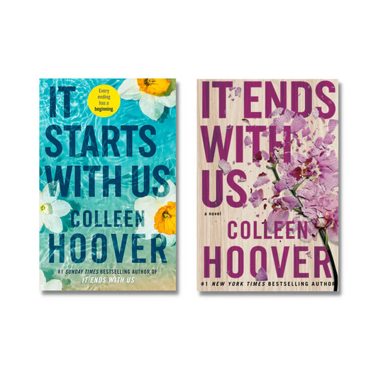 It Ends With Us and It Starts With Us by Colleen Hoover | Used Book Set India