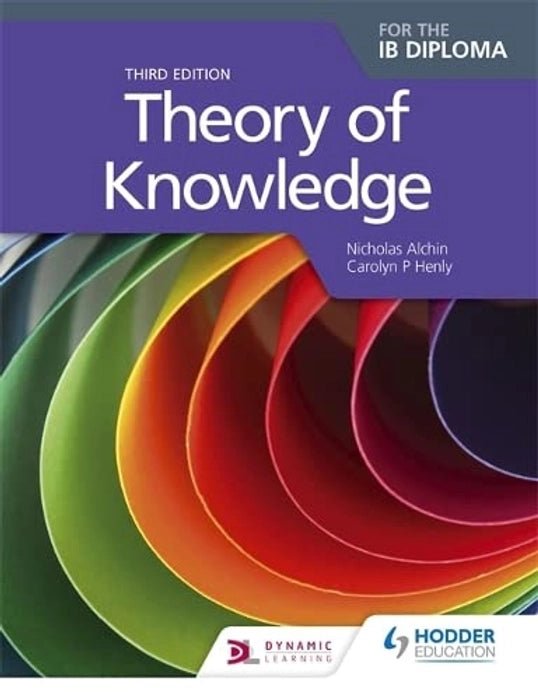 Theory of Knowledge for the IB Diploma 3rd Edition Richard van de Lagemaat Cambridge University Press