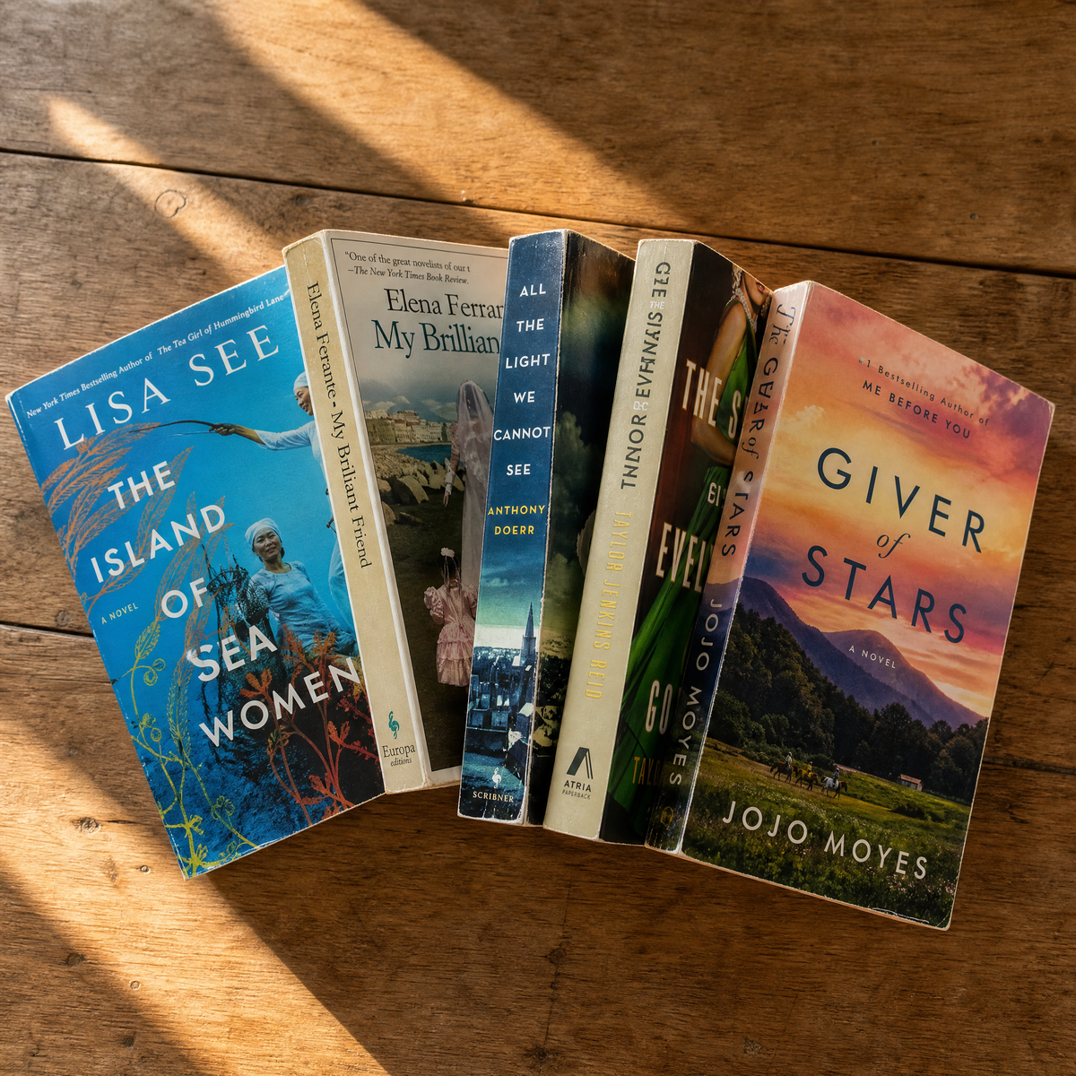 Fiction Escape Stack — 5 book bundle