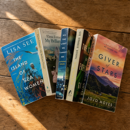 Fiction Escape Stack — 5 book bundle