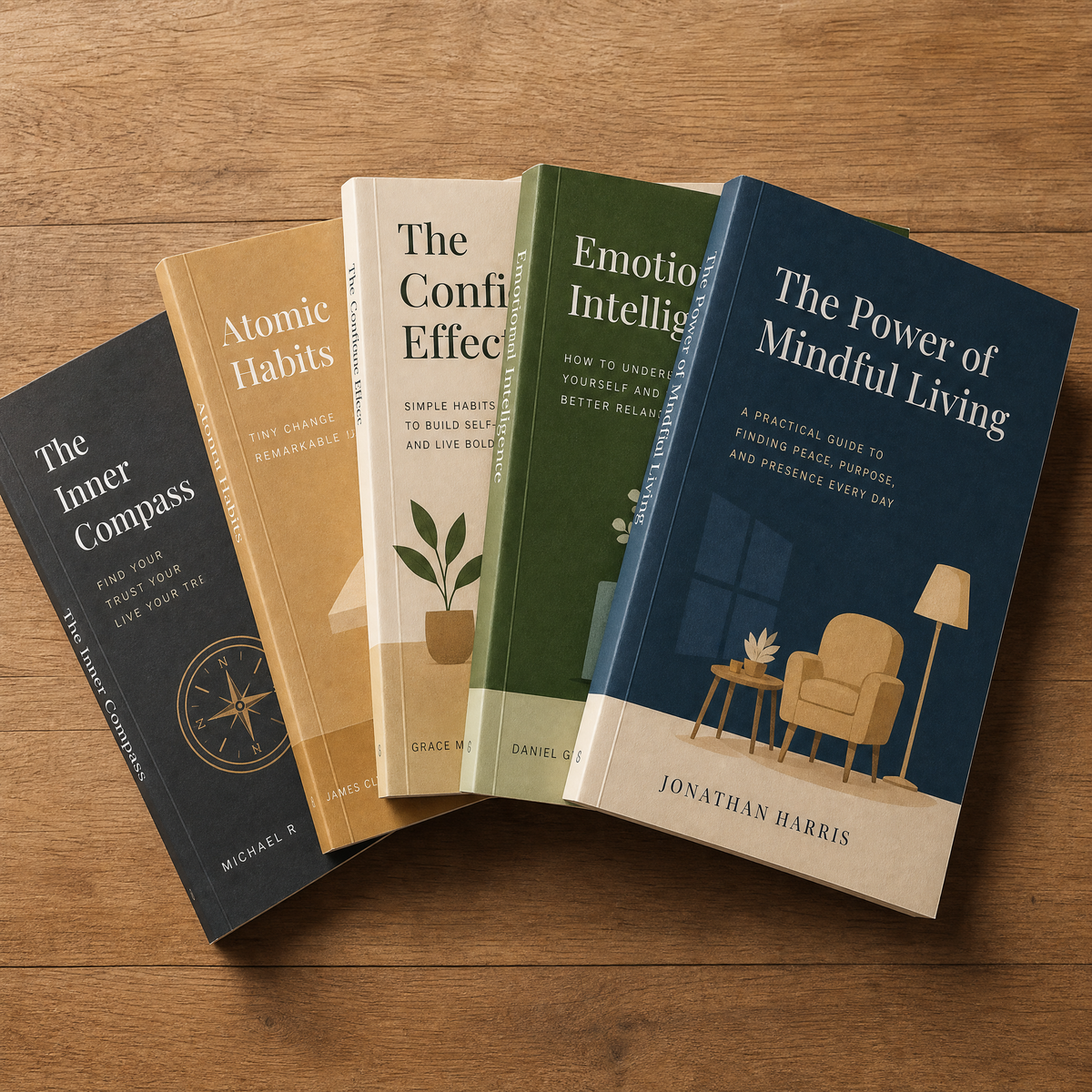Psychology & Self-Improvement Stack — 5 book bundle