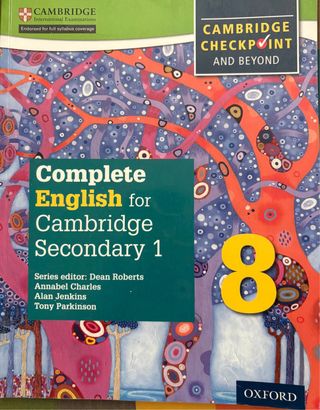 Complete English for Cambridge Secondary 1 Student Book 8 Oxford University Press
